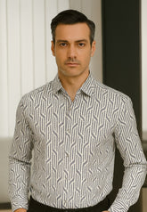 R/R ZEBRA PRINTED SHIRT